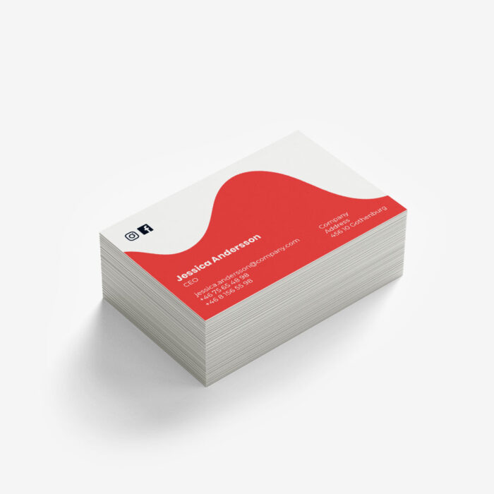glossy-visitng-card-one-side
